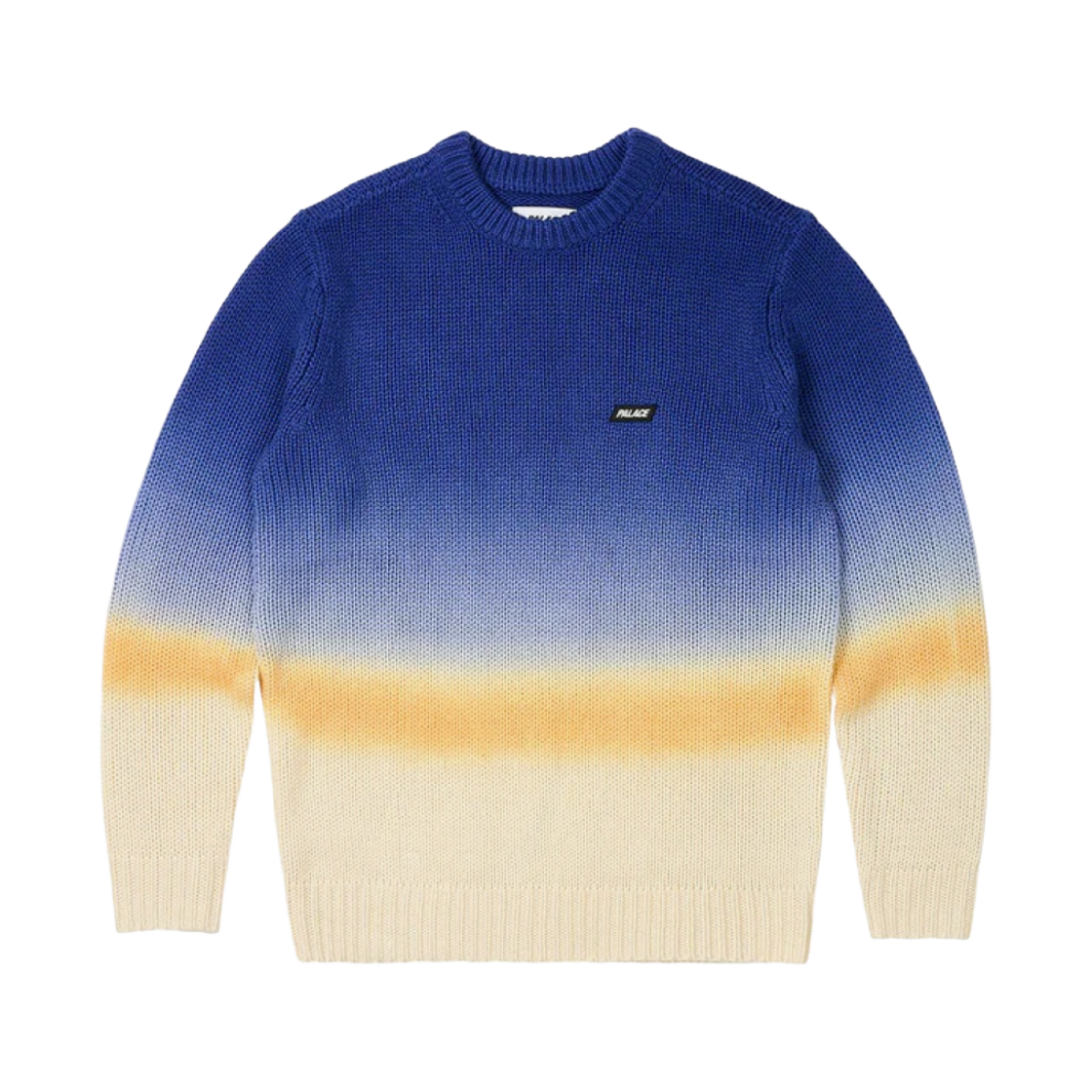 팔라스 그라디언트 다이 립 니트 블루 - 23FW(Palace Gradient Dye Rib Knit Blue - 23FW) - 1
