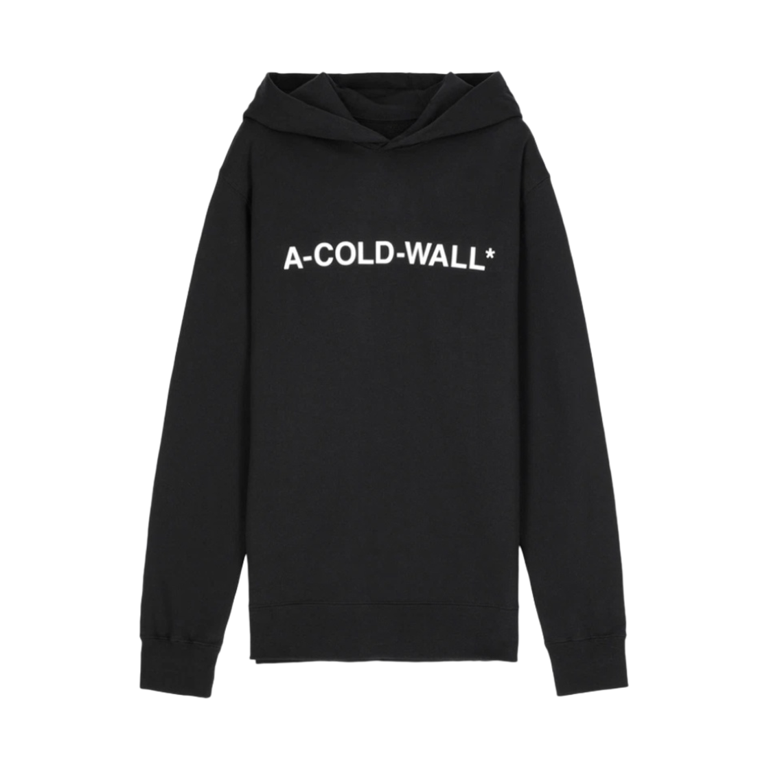 어콜드월 에센셜 로고 후드 블랙(A Cold Wall Essential Logo Hoodie Black)