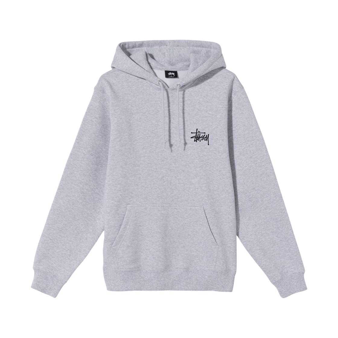 스투시 베이직 후드 애쉬 헤더(Stussy Basic Hoodie Ash Heather) - 2