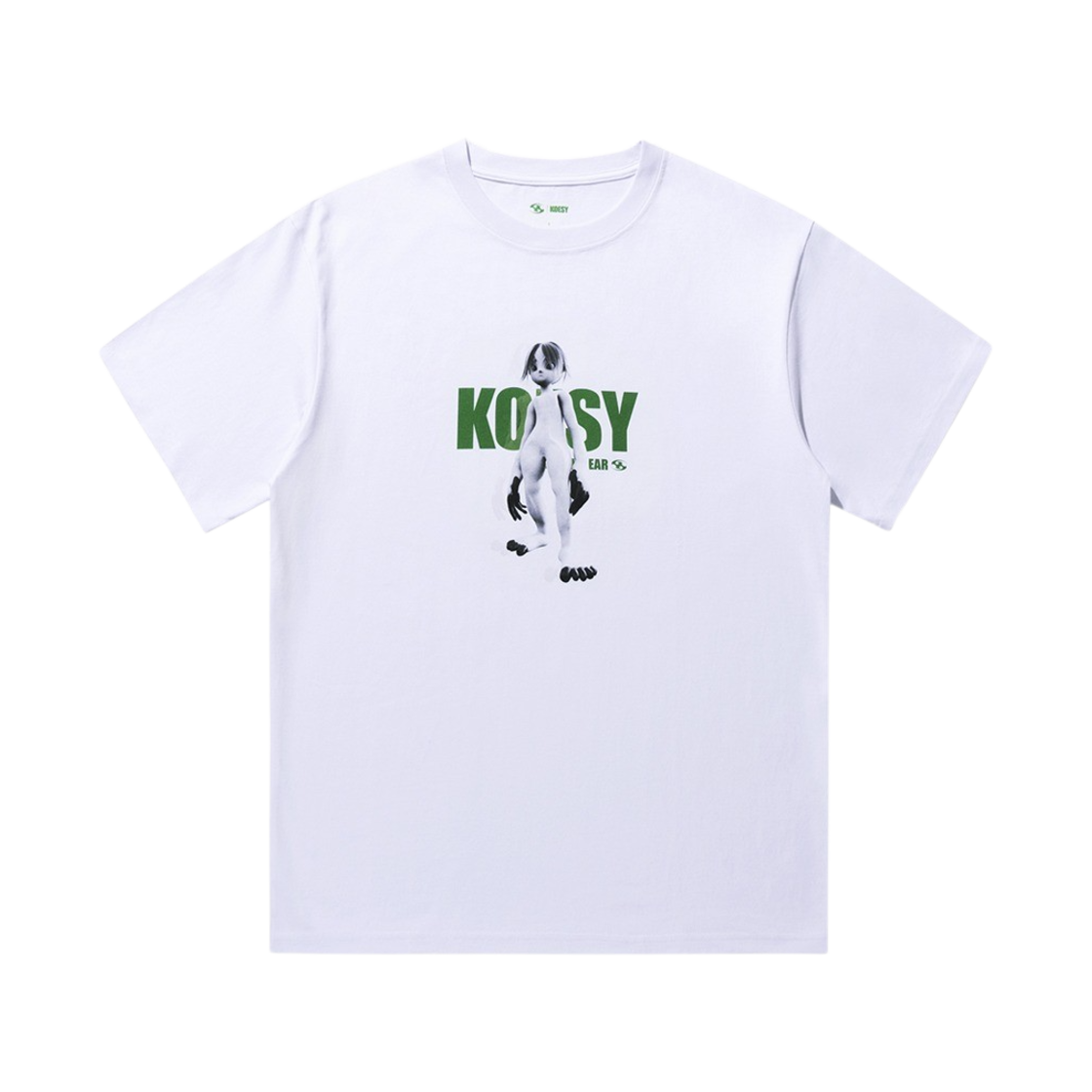 【SANSAN GEAR】 23SS SANSAN KOESY WELT T-SHIRT WHITE 산산기어 코에시 얼티메이트 티셔츠 화이트 - 23SS | Sansan