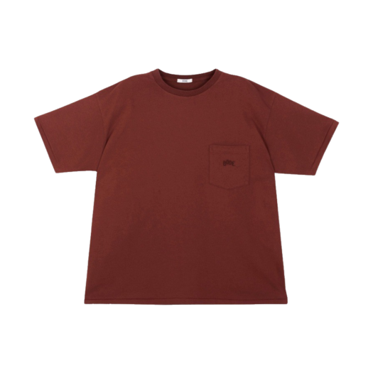 MRS23CS020 BROWN Bode Embroidered T Shirt Brown
