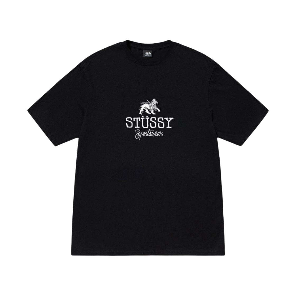 스투시 스포츠웨어 티셔츠 블랙