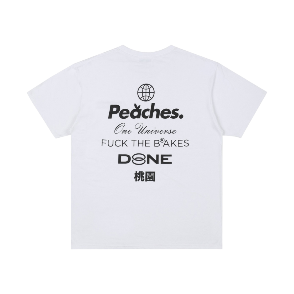 피치스 스테이플 티셔츠 화이트(Peaches. Staple T-Shirt White)