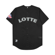 Lotte Giants Old Replica Uniform Black (Non Marking Ver.) 2