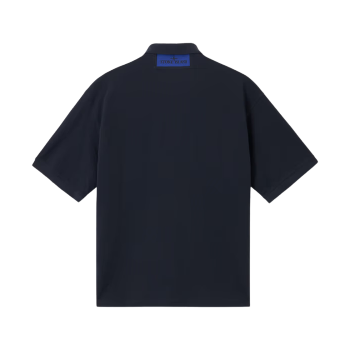 스톤 아일랜드 2200002 50/2 로고 자수 오가닉 코튼 피케 숏슬리브 폴로 셔츠 네이비 블루 - 25SS(Stone Island 2200002 50/2 Organic Cotton Pique Short Sleeve Polo Shirt with Logo Embroidery Navy Blue - 25SS) - 2