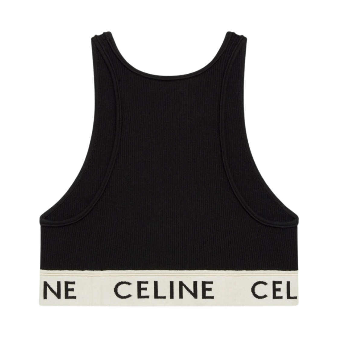 (W) 셀린느 브라 애슬레틱 메쉬 블랙 크림((W) Celine Bra in Athletic Mesh Black Cream) - 2