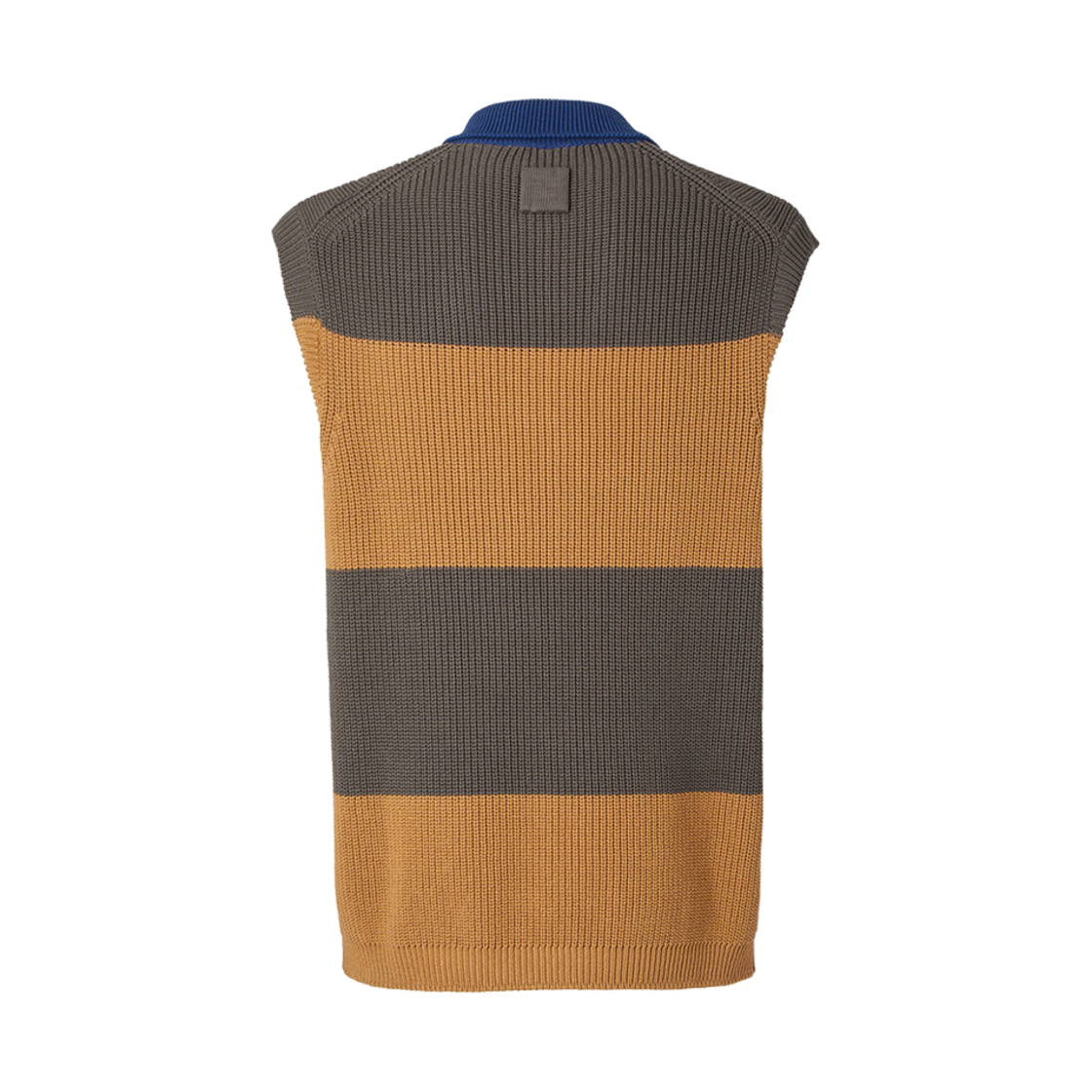 펜디 코튼 웨이스트코트 폴로 셔츠 브라운 옐로우(Fendi Cotton Waistcoat Polo Shirt Brown Yellow) - 2