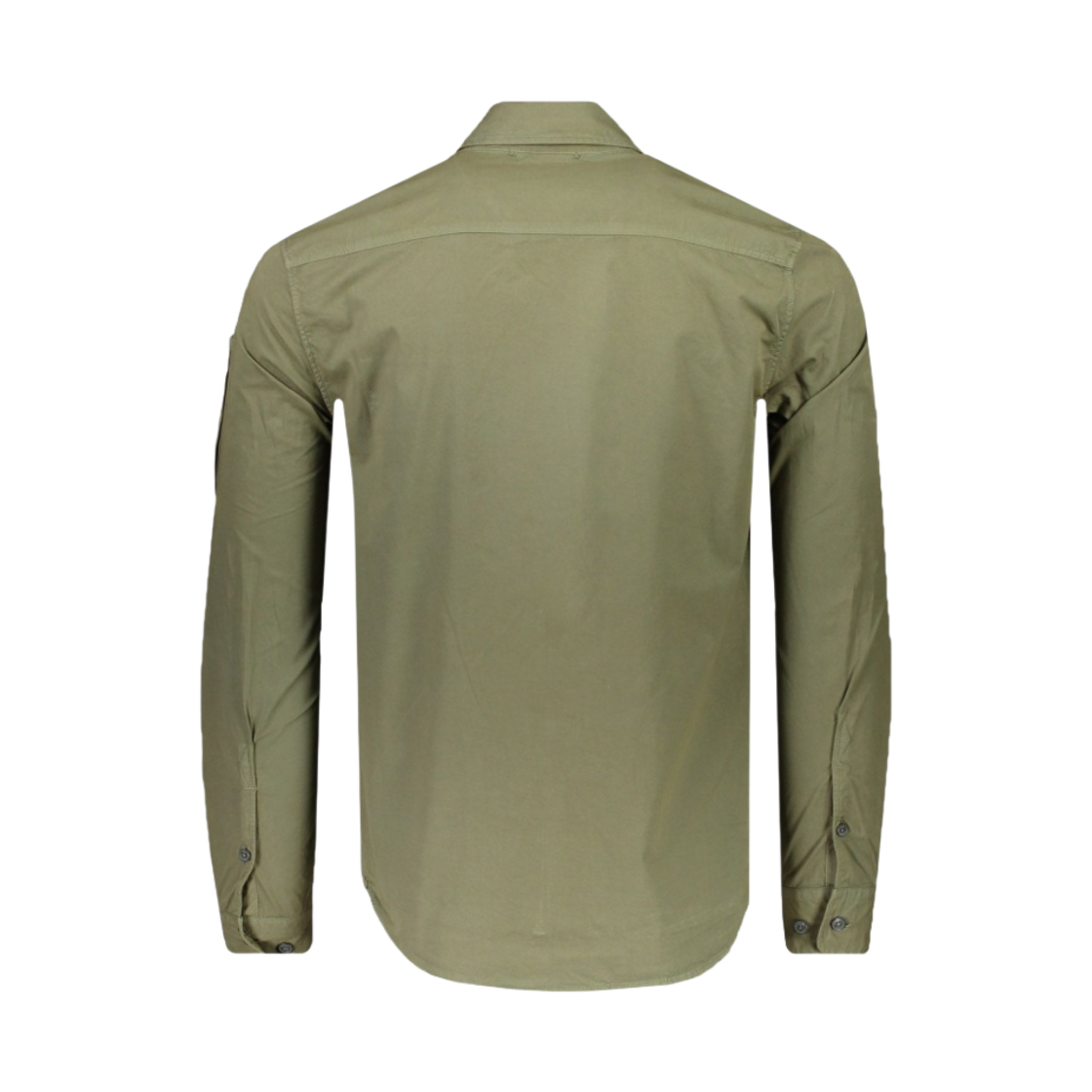 C.P. 컴퍼니 개버딘 지퍼 셔츠 브론즈 그린 - 23SS(C.P. Company Gabardine Zipped Shirt Bronze Green - 23SS) - 2