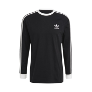 Adidas Adicolor Classics 3-Stripes Long Sleeve T-Shirt Black - KR Sizing