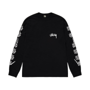 Stussy Hands LS T-Shirt Black