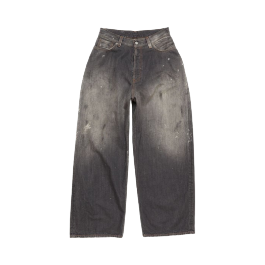 A00514-900 (W) Acne Studios Super Baggy Fit Jeans 2023F Black