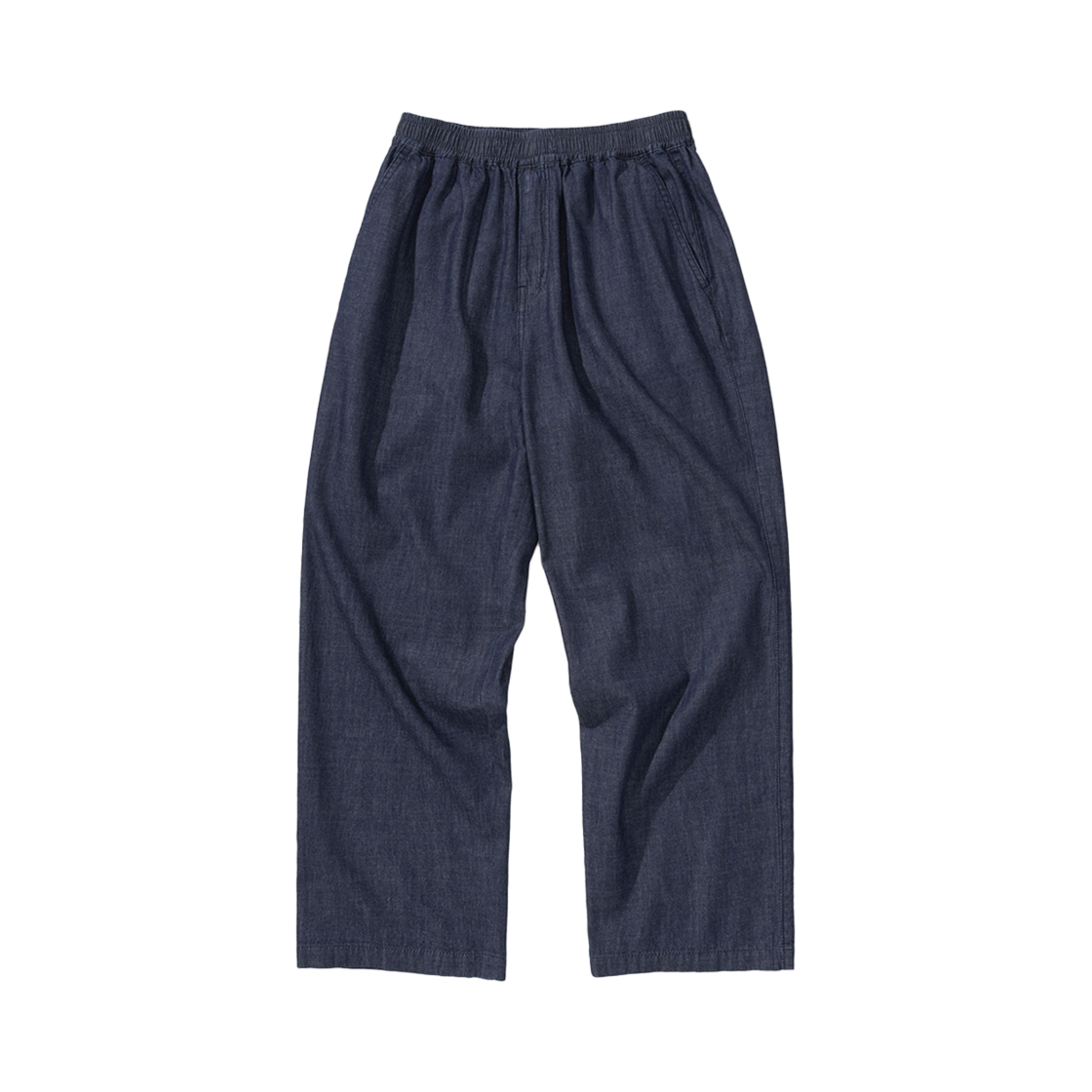UB2534DN058MIG Uniform Bridge Easy Denim String Pants 6oz Indigo Washed