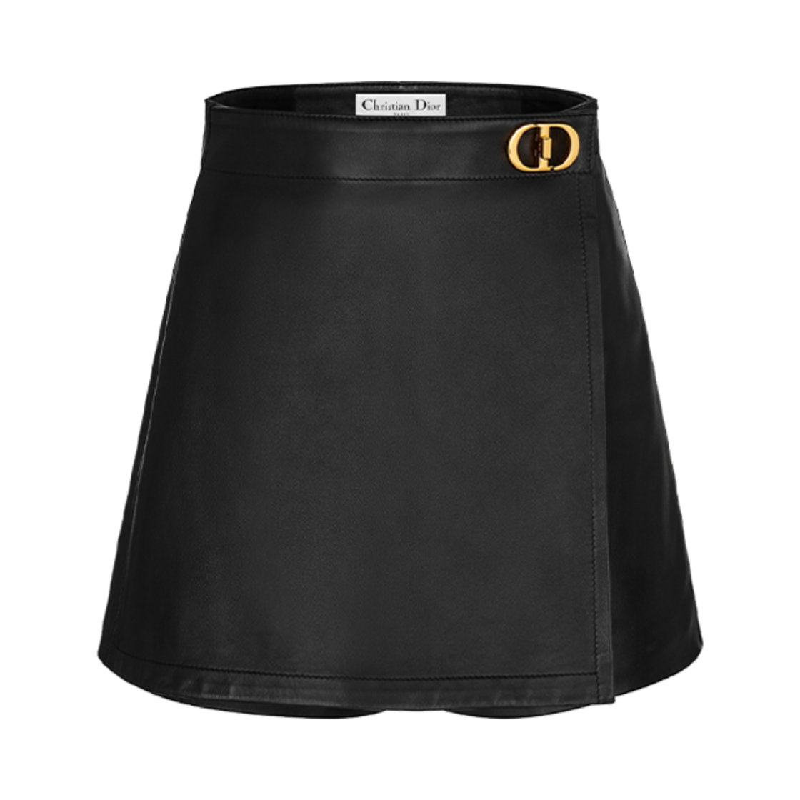 (W) 디올 스코트 CD 버클 블랙((W) Dior Skort With CD Buckle Black)