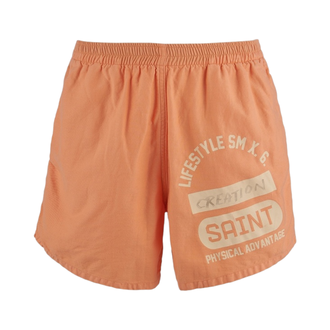 YS8-0000-057 Saint Mxxxxxx Easy Shorts Creation Orange - 24SS