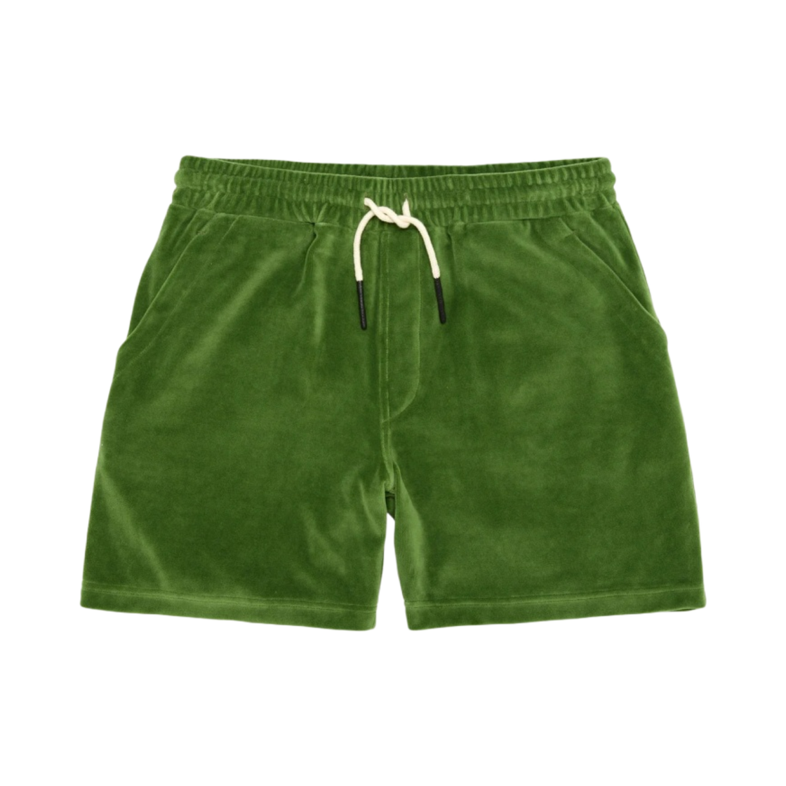 오에이에스 벨루어 쇼츠 페니 그린(OAS Velour Shorts Penny Green)