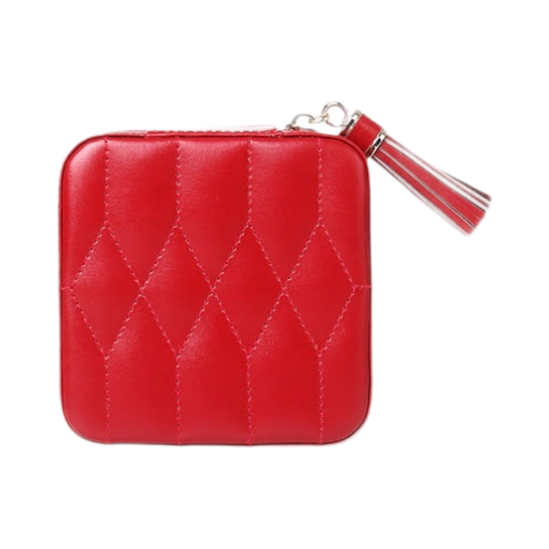 329972 Wolf 1834 Caroline Zip Case Red