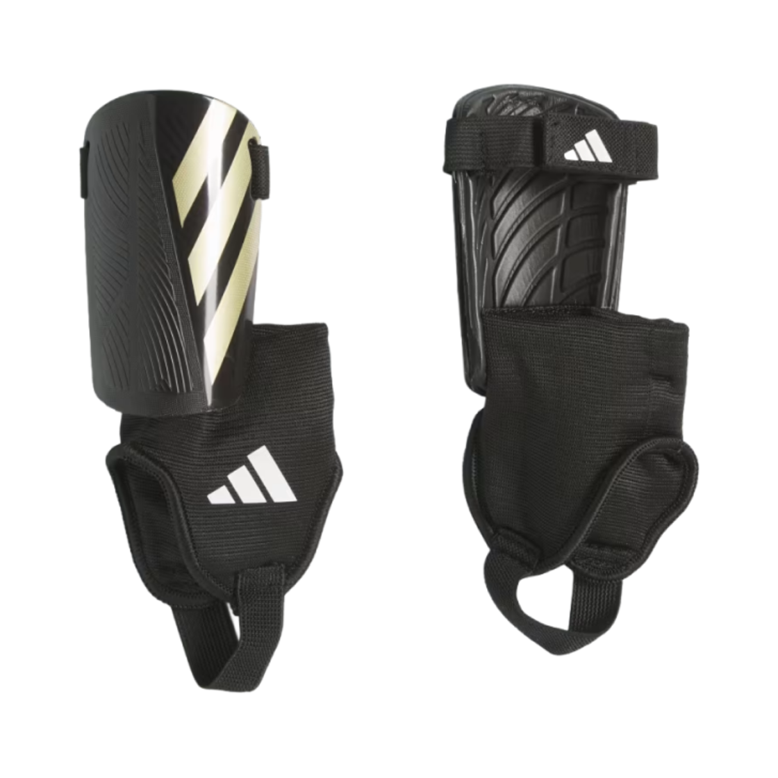 IP3996 Adidas Tiro Match Shin Guards Black Gold Metallic