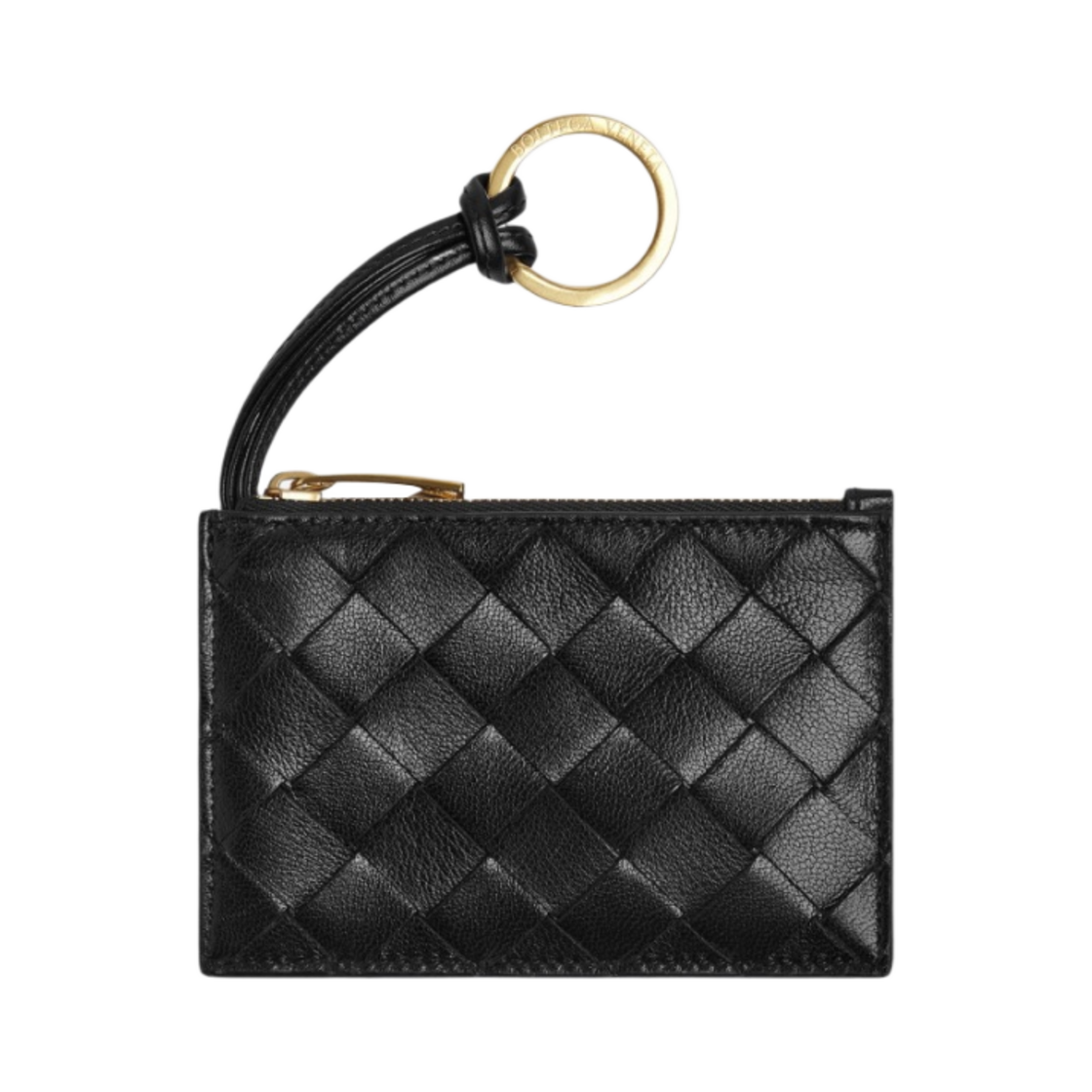 보테가 베네타 키 파우치 블랙(Bottega Veneta Key Pouch Black) - 1