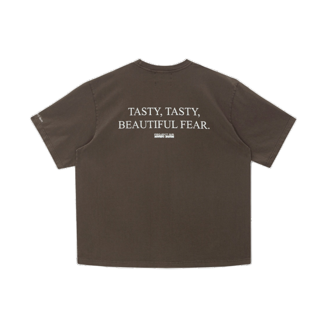프로젝트 G/R x 인세인개러지 클라운 디스트레스 티셔츠 브라운 프로젝트 G/R x 인세인개러지 클라운 디스트레스 티셔츠 브라운