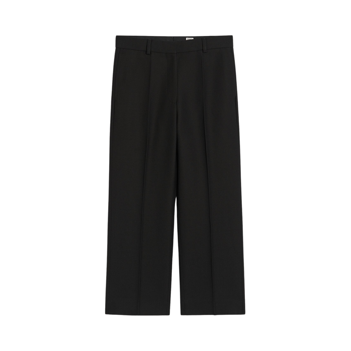 243-WRB4511-FB0026-001 (W) Toteme Straight Cropped Pants Black