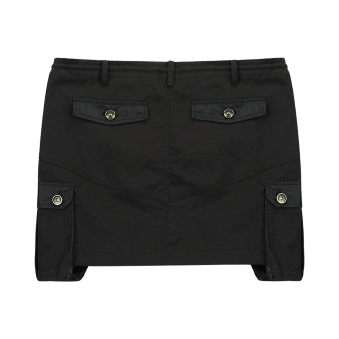 (W) 마뗑킴 카고 미니 스커트 차콜((W) Matin Kim Cargo Mini Skirt Charcoal) - 2