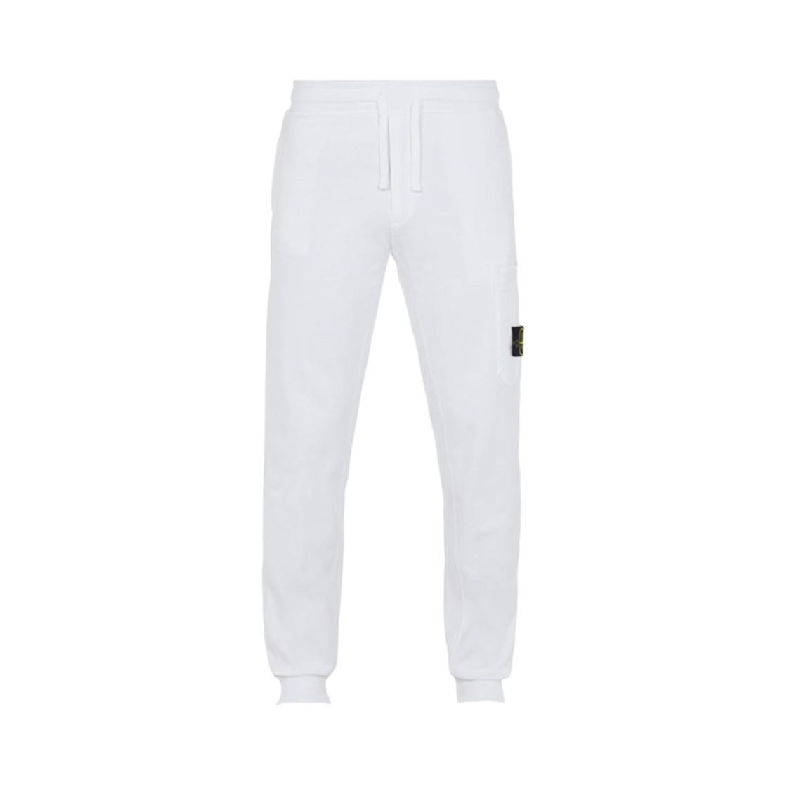 스톤 아일랜드 64551 코튼 플리스 카고 팬츠 화이트 - 23SS(Stone Island 64551 Cotton Fleece Cargo Pants White - 23SS) - 1