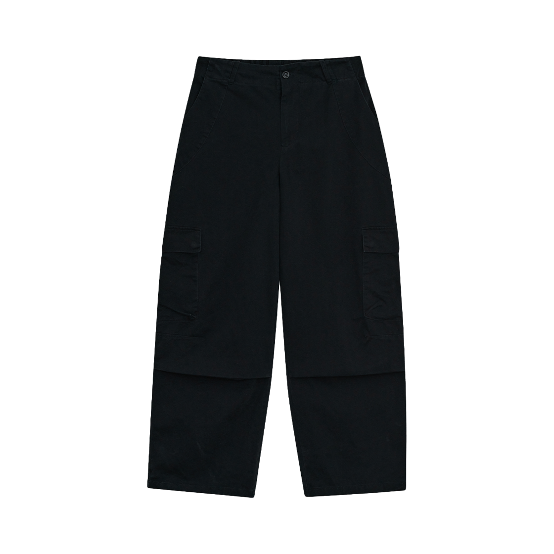 노운 워시드 카고 팬츠 블랙