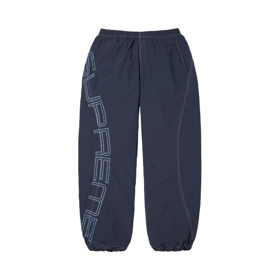 パンツ supreme Spellout Embroidered Track Pant Supreme Spellout Embroidered Track Pant (SS25) Black Men's - SS25 - US