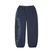 Supreme Spellout Embroidered Track Pants Navy - 25SS