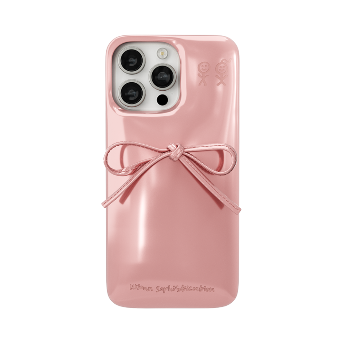 - Urbansophistication The Soap Case Delicate Bow in Ballerina Rose
