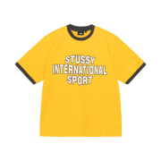 Stussy Heavy Jersey Sport T-Shirt Gold