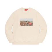 Supreme Aerial Crewneck Natural - 20FW