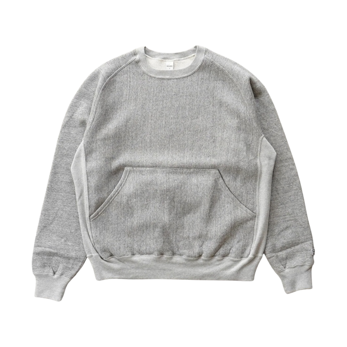 - Ends and Means Crew Neck Sweat Heather Gray