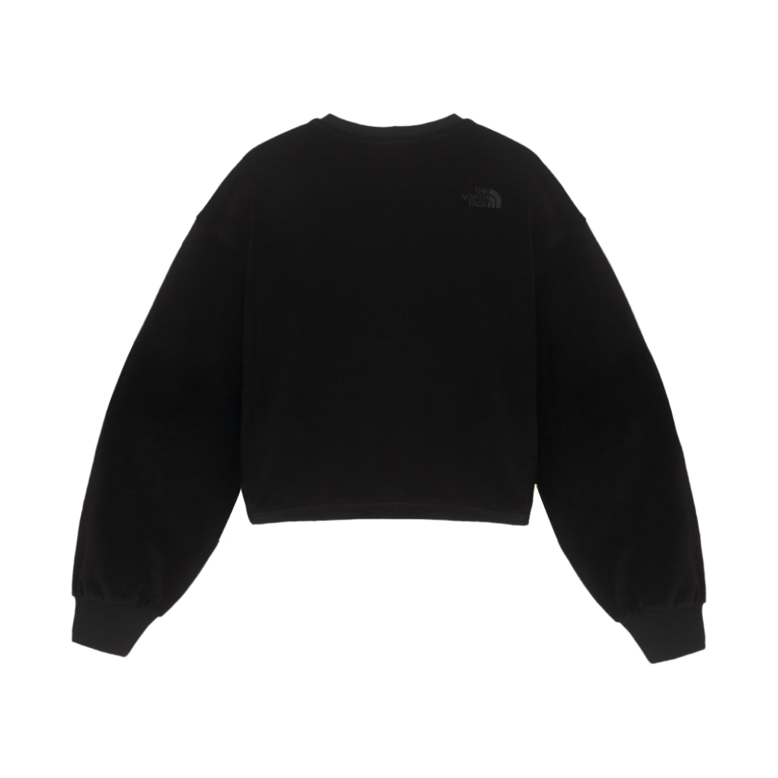 (W) 노스페이스 벨루어 스웨트셔츠 블랙((W) The North Face Velour Sweatshirts Black) - 2