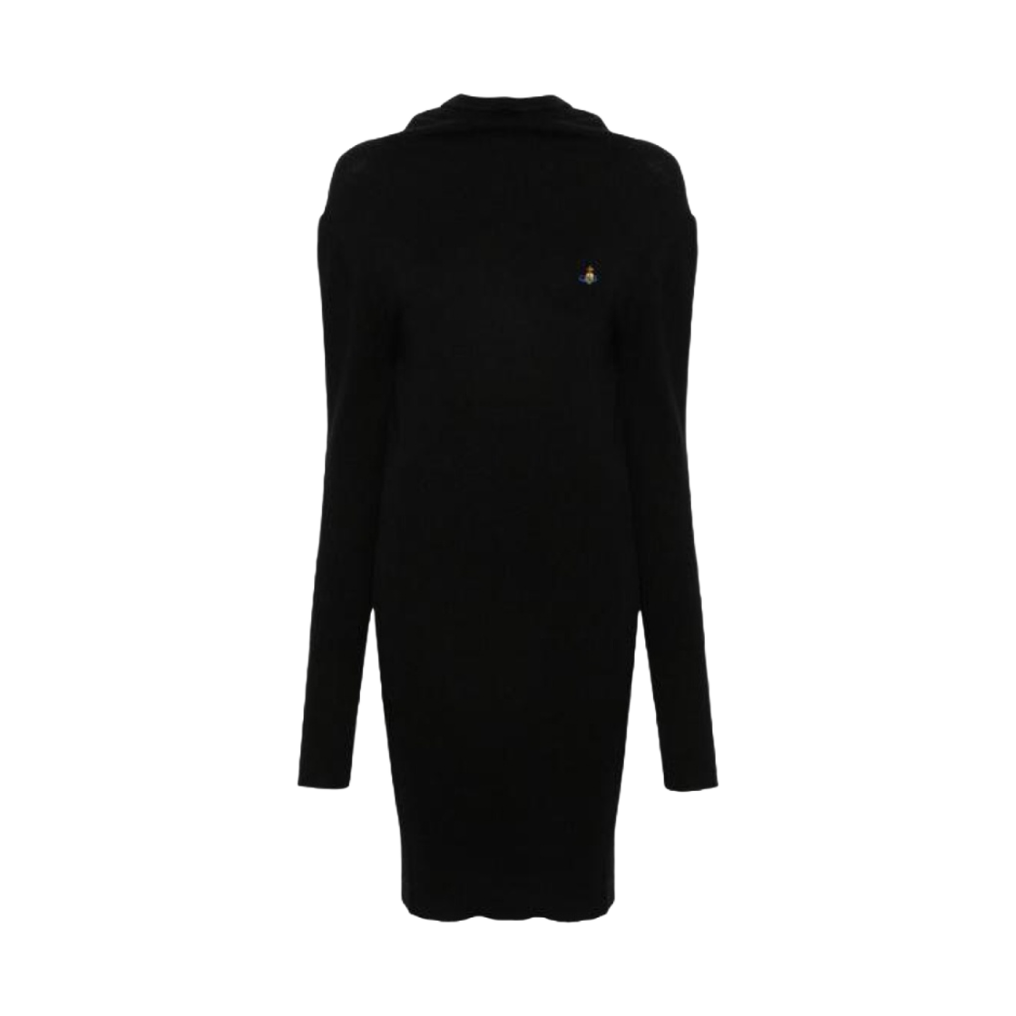 1801000T-Y0018-N401 (W) Vivienne Westwood Wool Cashmere Bea Dress Black