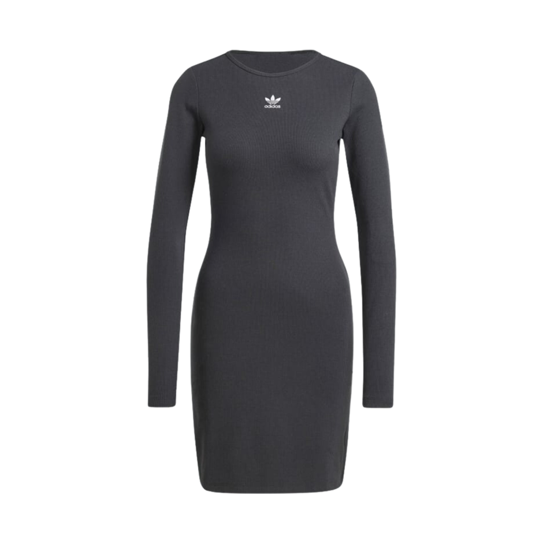 IY9657 (W) Adidas Essentials Rib Dress Black - KR Sizing