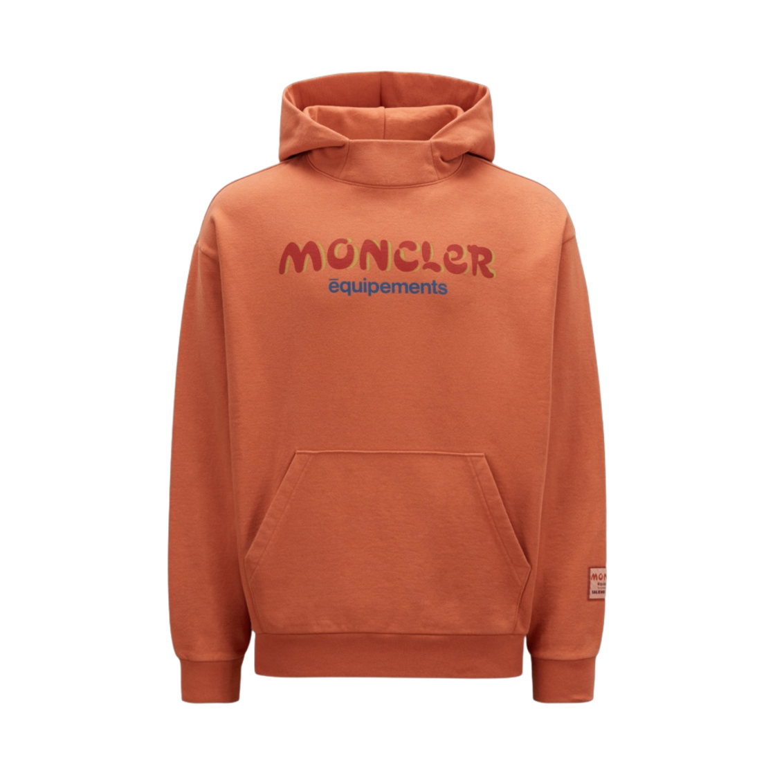 몽클레르 x 살레헤 벰버리 로고 후드 오렌지(Moncler x Salehe Bembury Logo Hoodie Orange) - 1