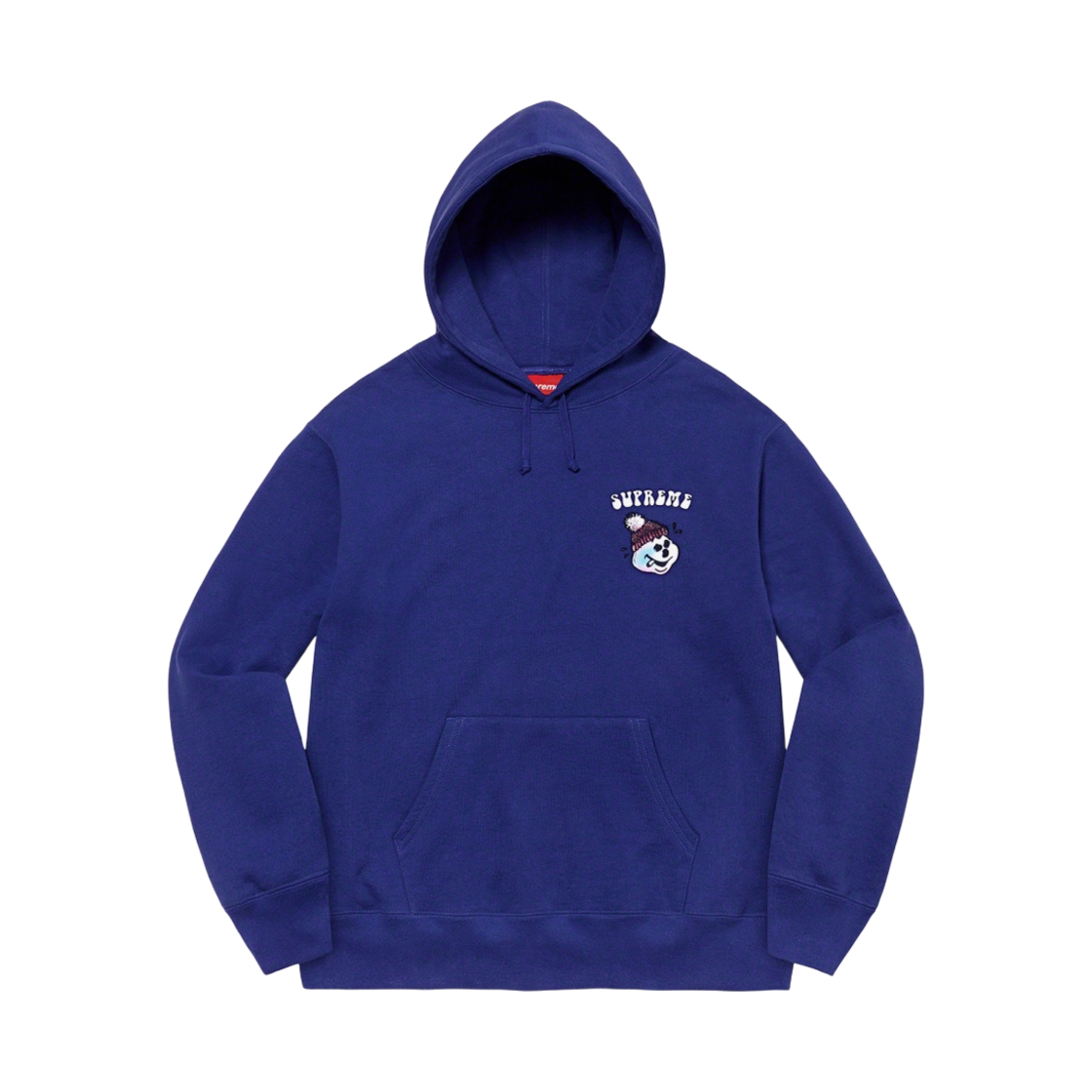 슈프림 스노우맨 후드 스웨트셔츠 다크 로얄 - 21FW(Supreme Snowman Hooded Sweatshirt Dark Royal - 21FW) - 2