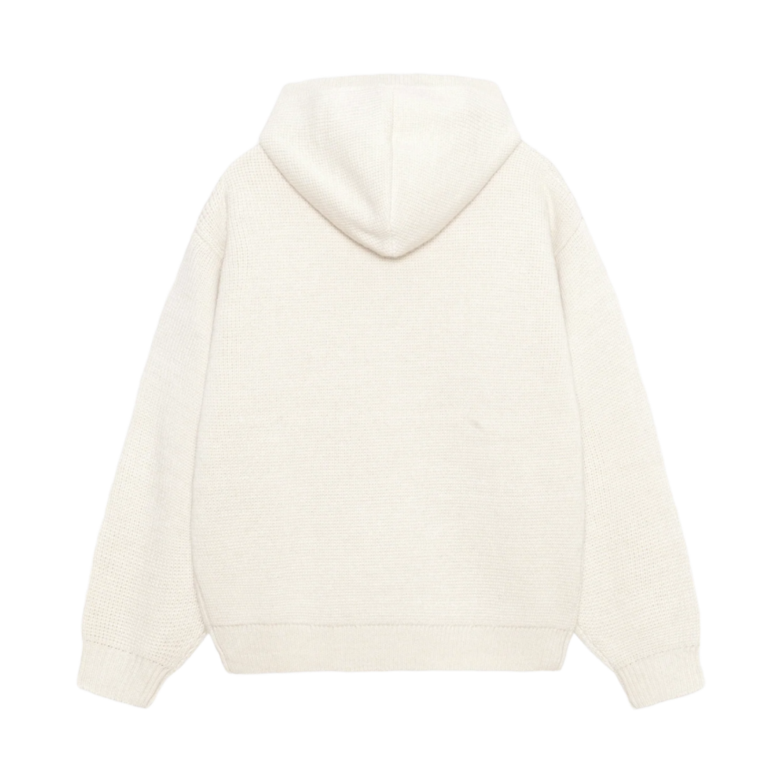 스투시 펠트 패치 니트 후드 내츄럴(Stussy Felt Patch Knit Hoodie Natural) - 2