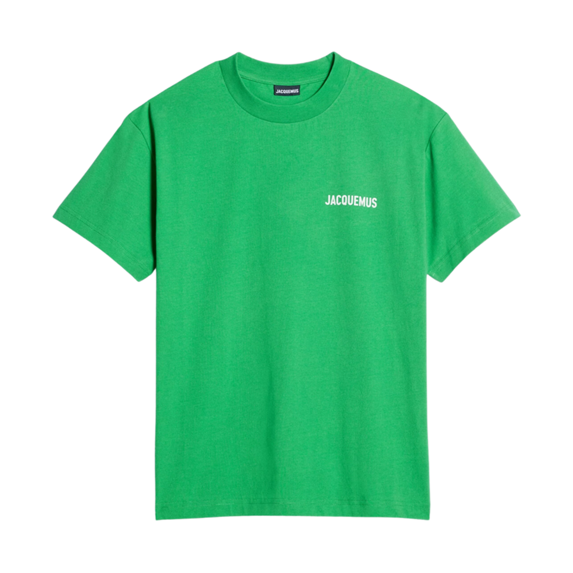 자크뮈스 르 티셔츠 자크뮈스 로고 티셔츠 그린(Jacquemus Le T-Shirt Jacquemus Logo T-Shirt Green) - 1