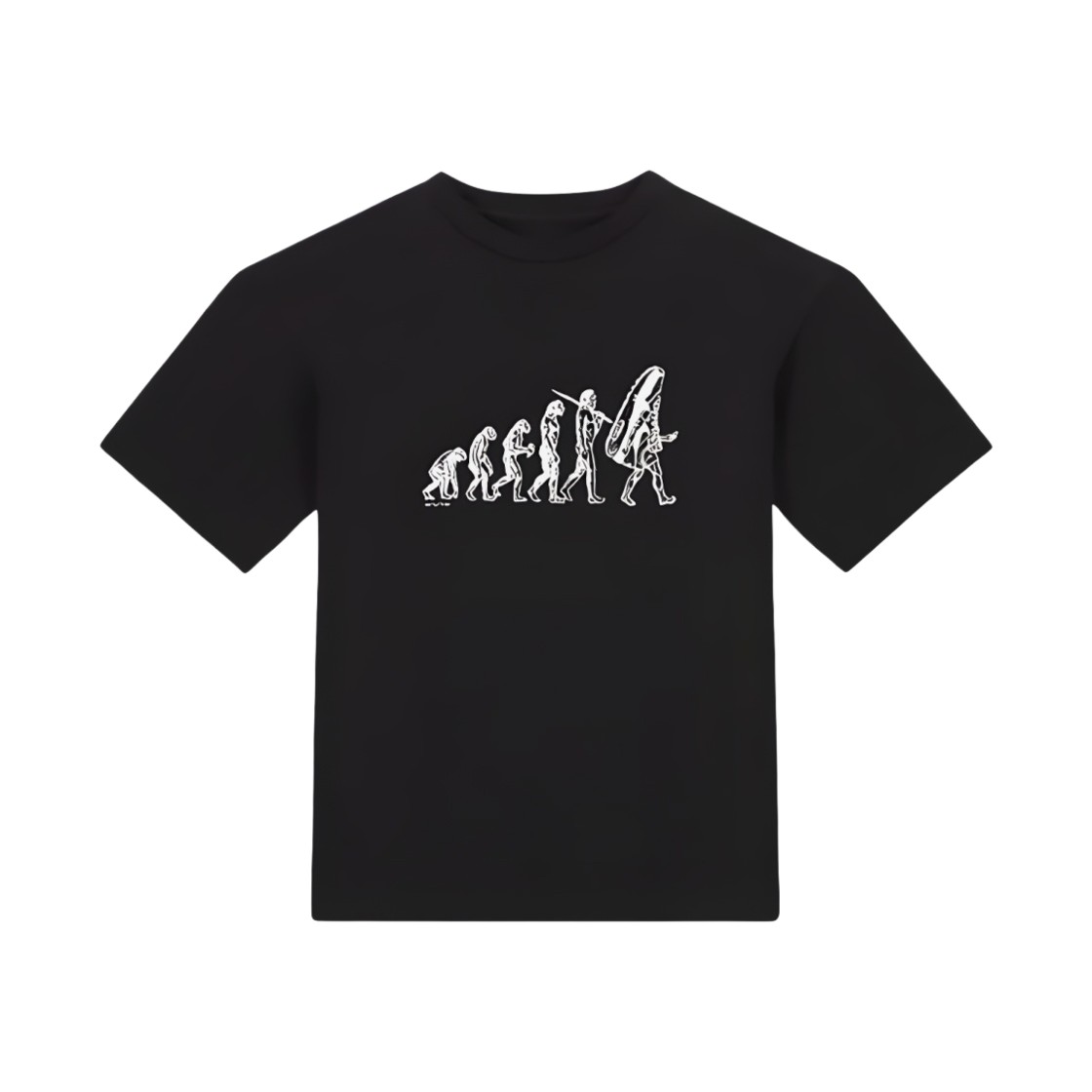 나이키 스니커 에볼루션 숏슬리브 티셔츠 블랙 - US/EU(Nike Sneaker Evolution Short Sleeve T-Shirt Black - US/EU) - 1