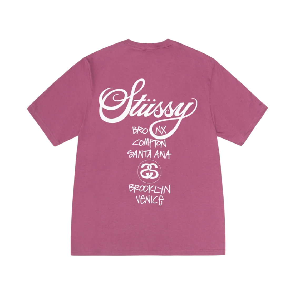 스투시 월드투어 티셔츠 베리 2024 | Stussy | KREAM