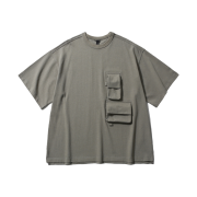[SS25] moif Magazine Pocket H/S Tee Foliage Green