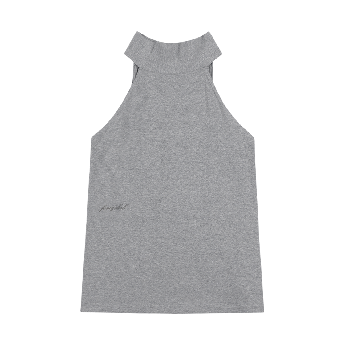 팬시클럽 디어 백 홀터넥 그레이