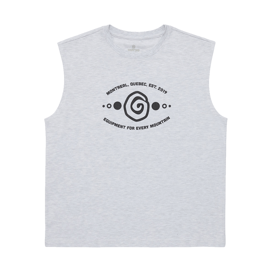 S25D07THGR Ostrya Infinity Heavy Tank Heather Gray