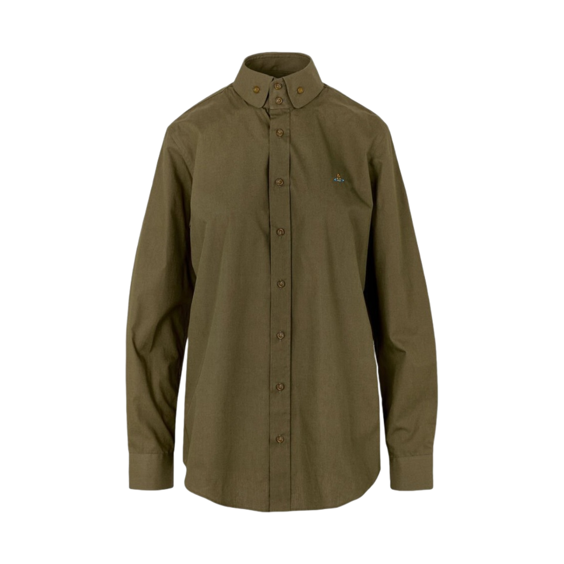 비비안 웨스트우드 투 버튼 크롤 셔츠 올리브(Vivienne Westwood Two Button Krall Shirt Olive) - 1