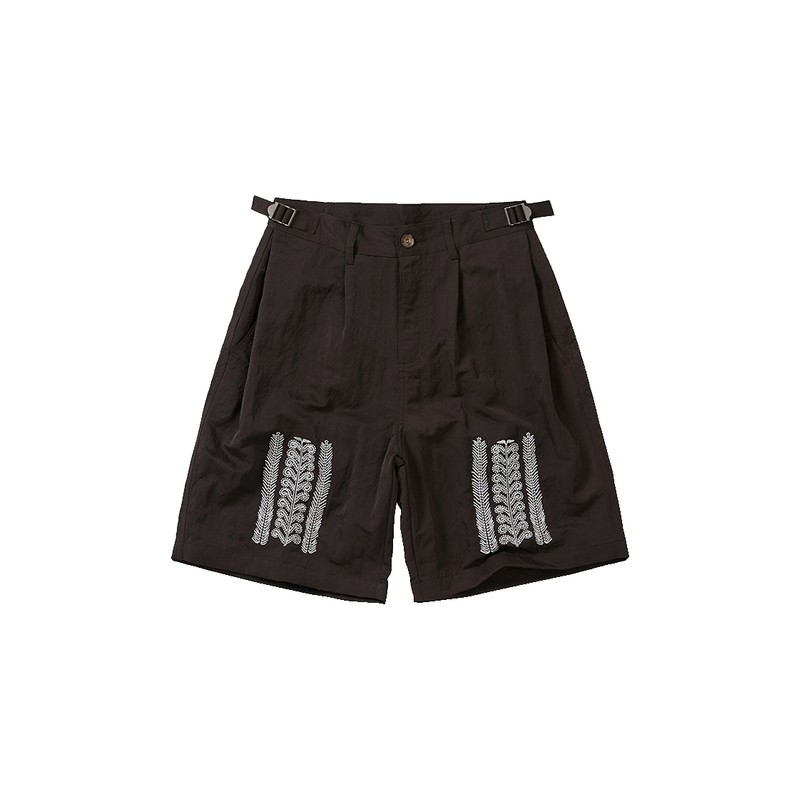 KAT7431 Karactor Fern Nylon Shorts Brown