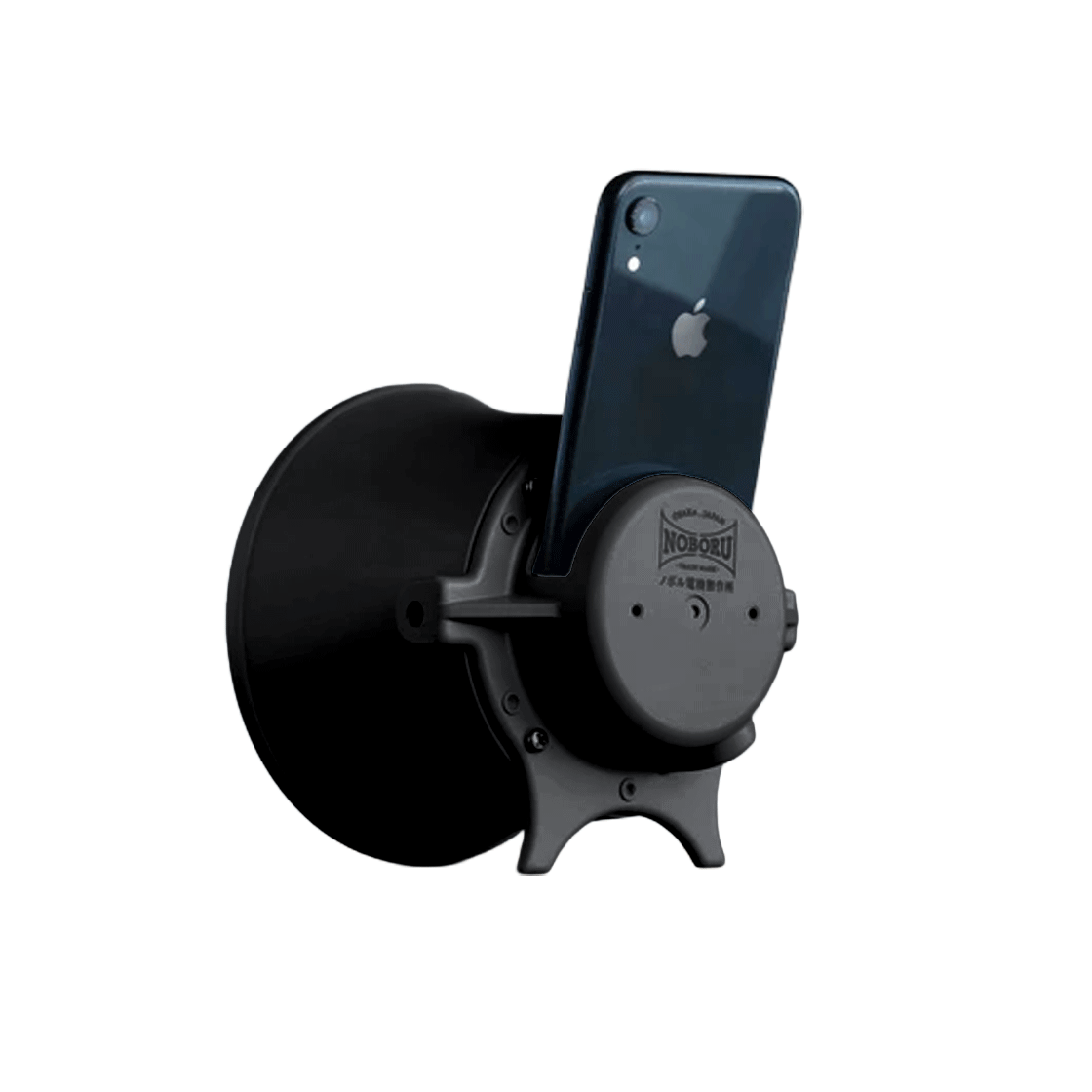 노보루 패시브 스피커 NMP-012 스마트폰 무선 확성기 블랙(NOBORU Passive Speaker NMP-12 Black) - 3