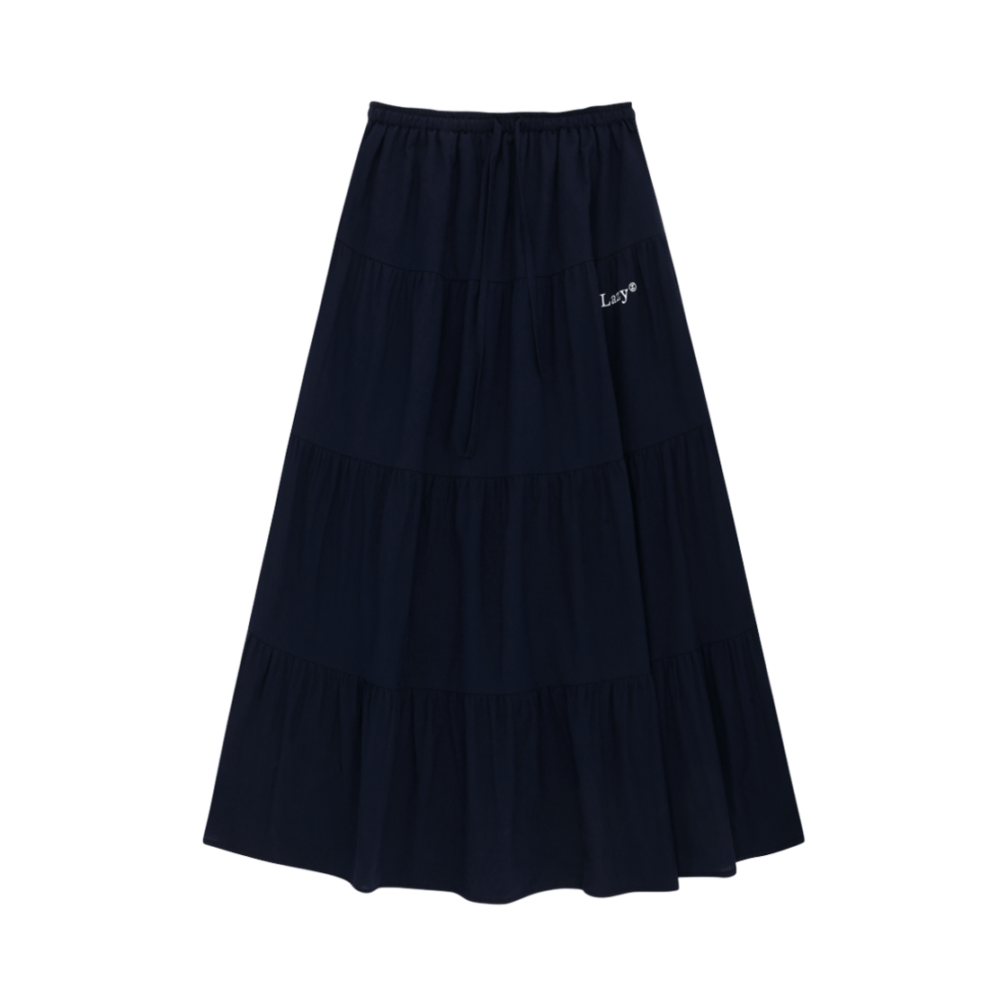Lazy Cancan Shirring Skirt - navy Lazyz Lazy Cancan Shirring Skirt Navy