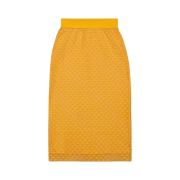 (W) Gucci x Adidas GG Tulle Skirts Yellow